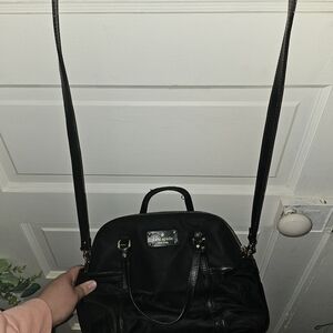 Kate Spade Black Nylon Crossbody Tote